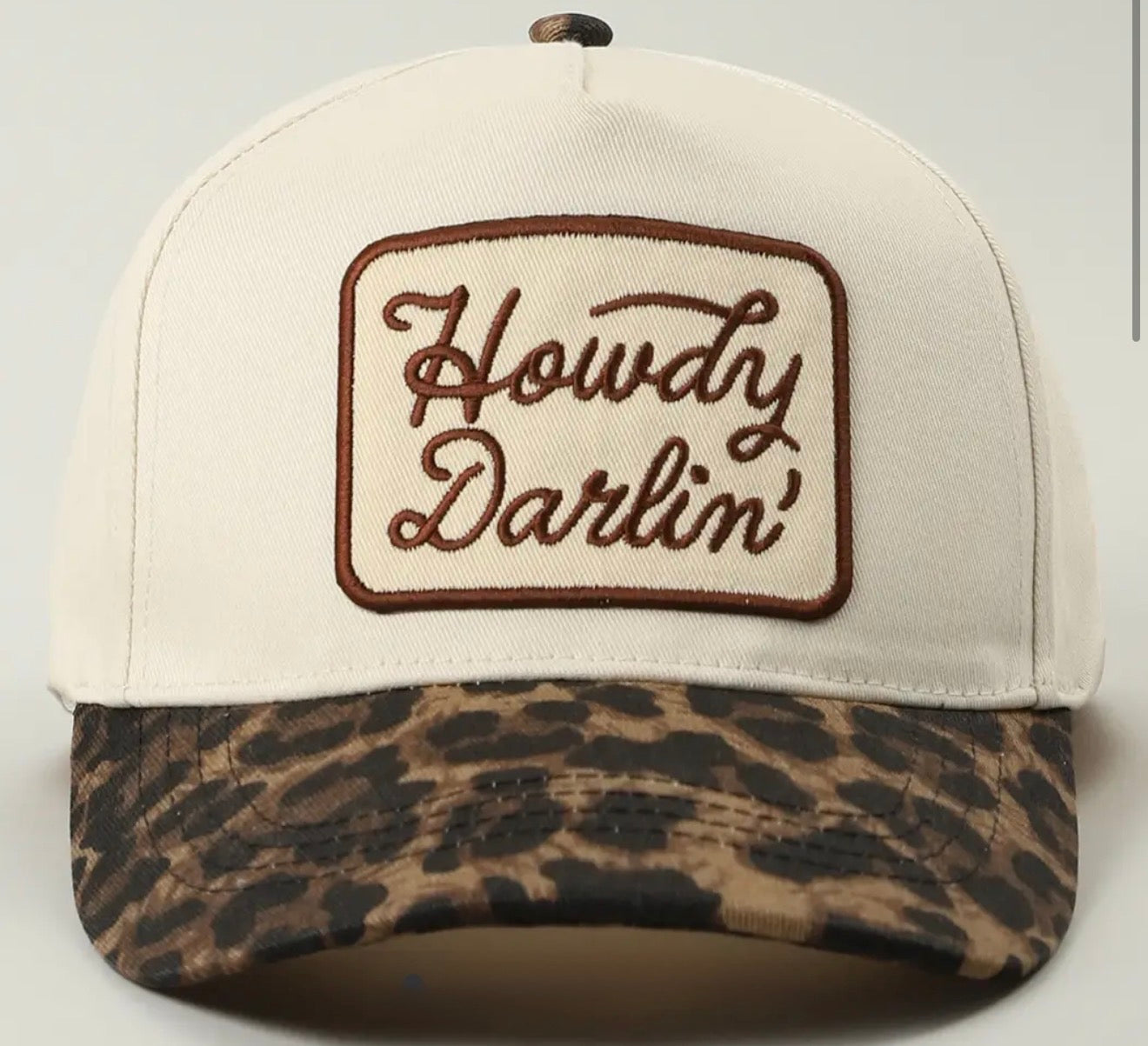 Howdy Darlin' Embroidered Trucker Hat