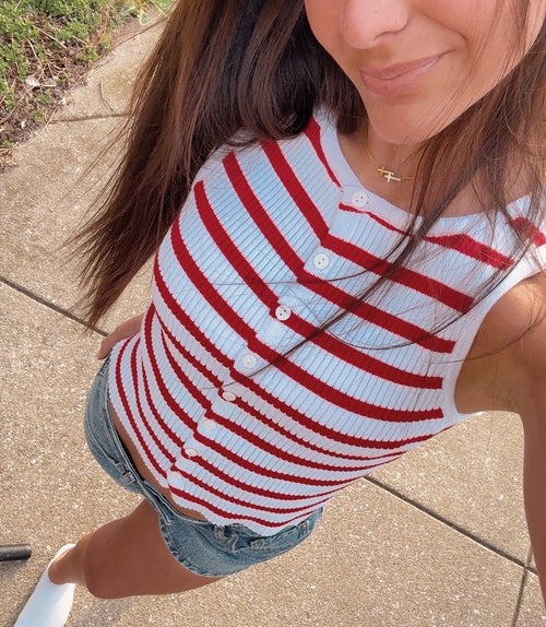Candy Stripe Tank