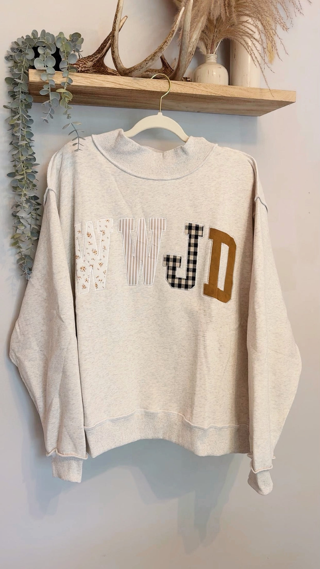 WWJD Mockneck
