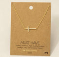 Cross Pendant Necklace