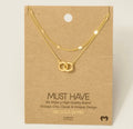 Layered Chain Link Necklace