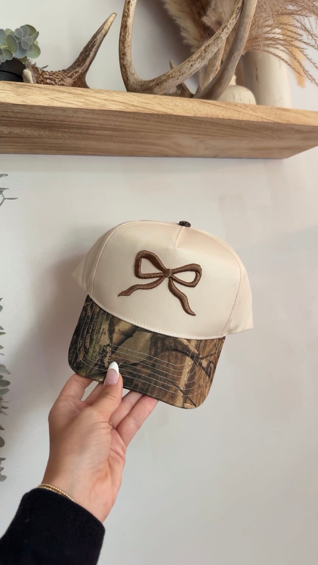 Bow Camo Trucker Hat