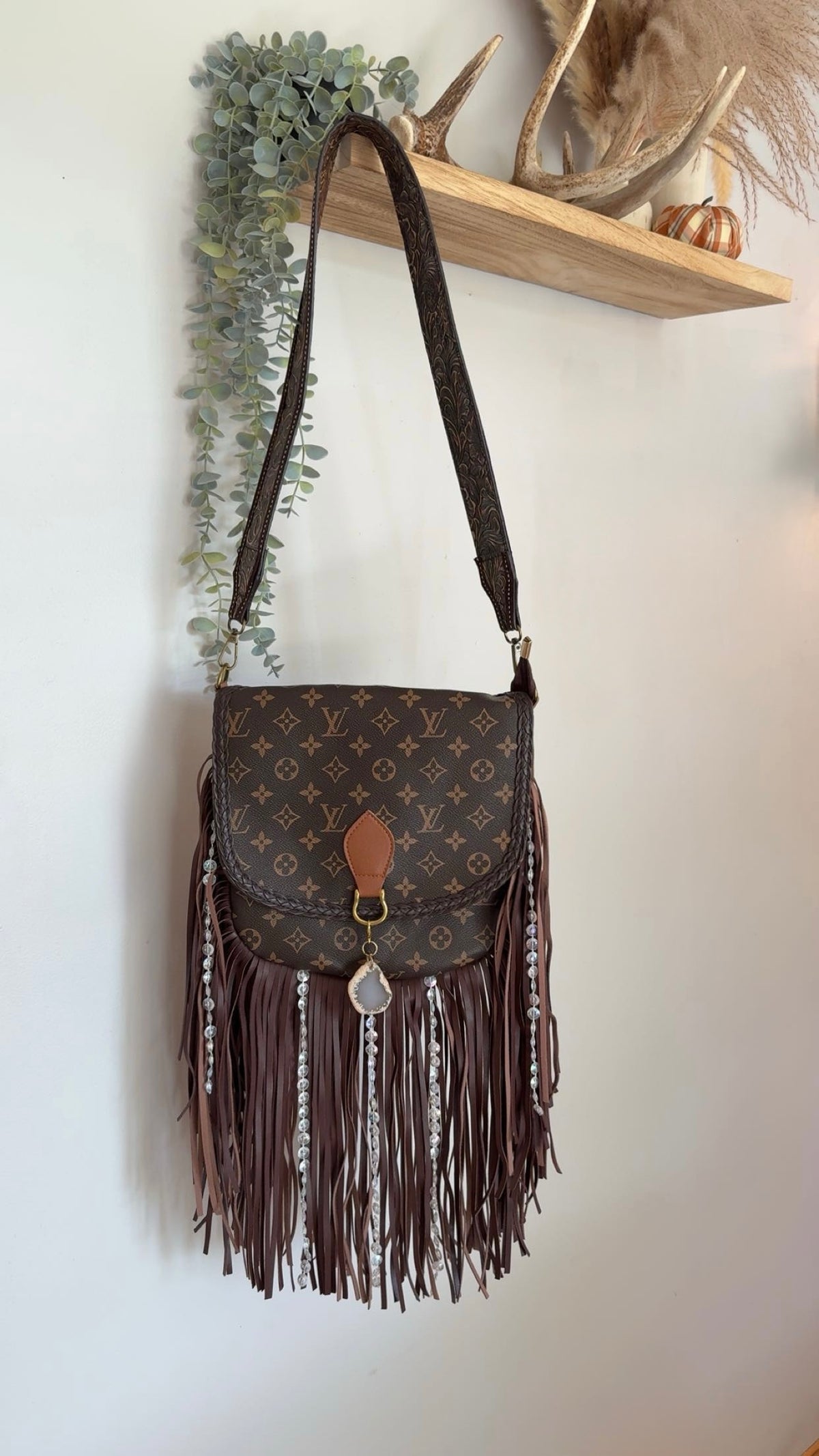 Faux LV Satchel