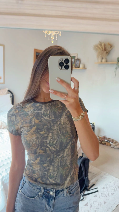 Camo Baby Tee